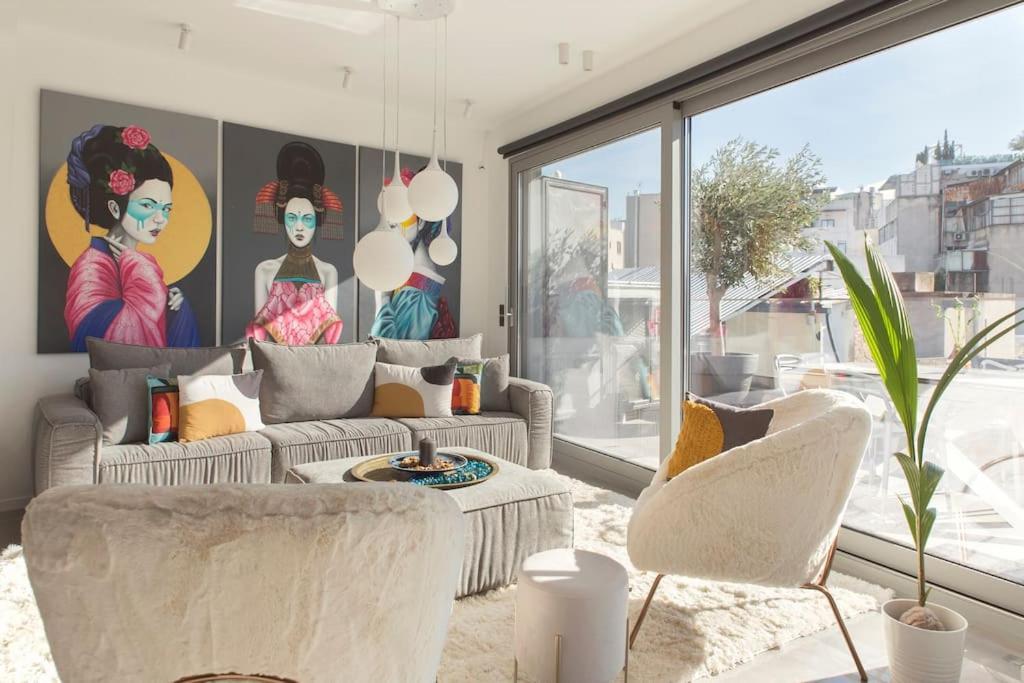 Luxury Acropolis View Apartment-Living Stone Black Pearl Афіни Екстер'єр фото