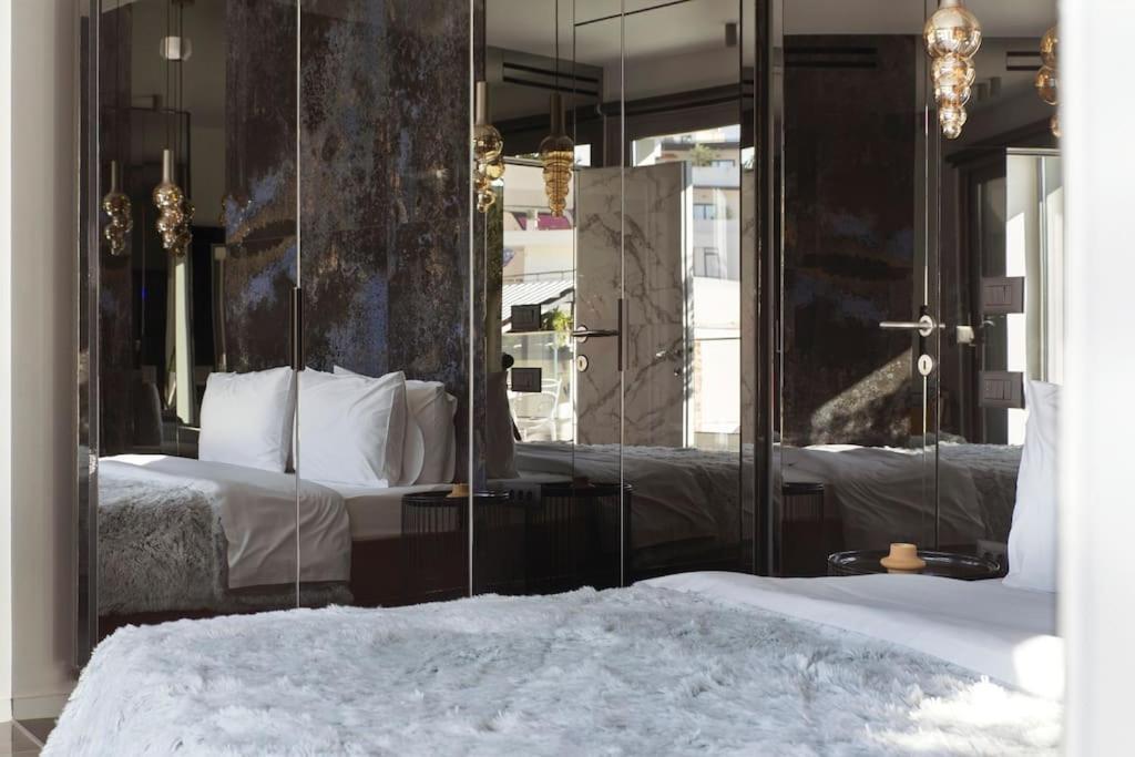 Luxury Acropolis View Apartment-Living Stone Black Pearl Афіни Екстер'єр фото
